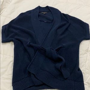 XS/S Banana Republic Navy Blue Wrap Sweater